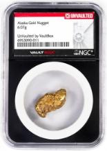 6.07 Gram Alaska Gold Nugget NGC Vaultbox Unvaulted