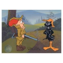 Chuck Jones (1912-2002) "Daffy And Elmer: Beakhead" Limited Edition Sericel