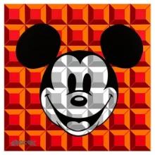 Tennessee Loveless "Red 8-Bit Mickey" Limited Edition Giclee on Canvas