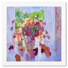 S.Burkett Kaiser "Bouquet With Cherries" Limited Edition Giclee on Paper