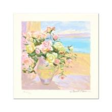 S.Burkett Kaiser "Seaside Roses" Limited Edition Giclee on Paper