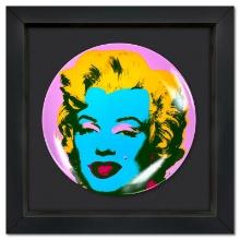 Andy Warhol (1928-1987) "Marilyn (Purple)" Framed Limoges Porcelain Plate