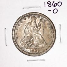 1860-O Seated Liberty Half Dollar Coin