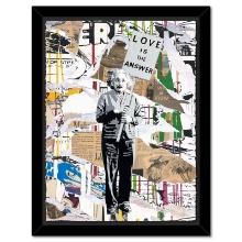 Mr. Brainwash "Einstein" Original Mixed Media on Paper