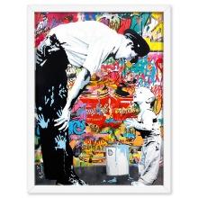 Mr. Brainwash "Not Guilty" Print Lithograph on Paper