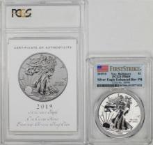 2019-S Enhanced Reverse Proof $1 American Silver Eagle Coin PCGS PR69 Baltimore FS