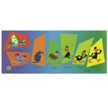 Chuck Jones (1912-2002) "Evolution Of Daffy" Limited Edition Sericel