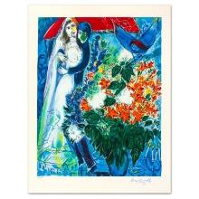 Chagall (1887-1985) "Maries Sous Le Baldaquin" Limited Edition Serigraph on Paper