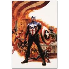 Marvel Comics "Captain America #41" Limited Edition Giclee On Canvas