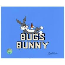 Chuck Jones (1912-2002) "Bugs Bunny Title Card" Limited Edition Sericel