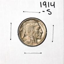 1914-S Buffalo Nickel Coin
