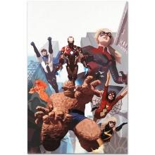 Marvel Comics "I Am An Avenger #4" Limited Edition Giclee On Canvas