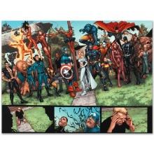 Marvel Comics "New Avengers #8" Limited Edition Giclee On Canvas