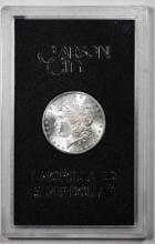 1884-CC $1 Morgan Silver Dollar Coin GSA Hoard Uncirculated w/Box