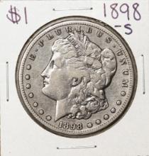 1898-S $1 Morgan Silver Dollar Coin