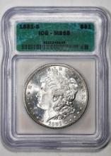 1881-S $1 Morgan Silver Dollar Coin ICG MS65