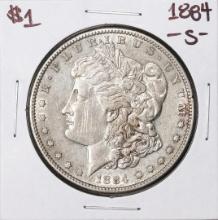 1884-S $1 Morgan Silver Dollar Coin