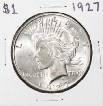 1927 $1 Peace Silver Dollar Coin