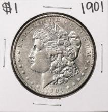 1901 $1 Morgan Silver Dollar Coin