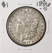 1886-S $1 Morgan Silver Dollar Coin