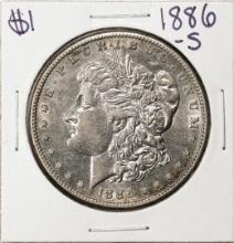 1886-S $1 Morgan Silver Dollar Coin