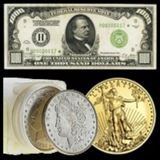 Banknotes, Numismatics, Gold, & More!