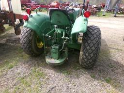 John Deere 850 2 WD Tractor with 72'' Belly Mower, 3970, MISSING 3 PT ARMS