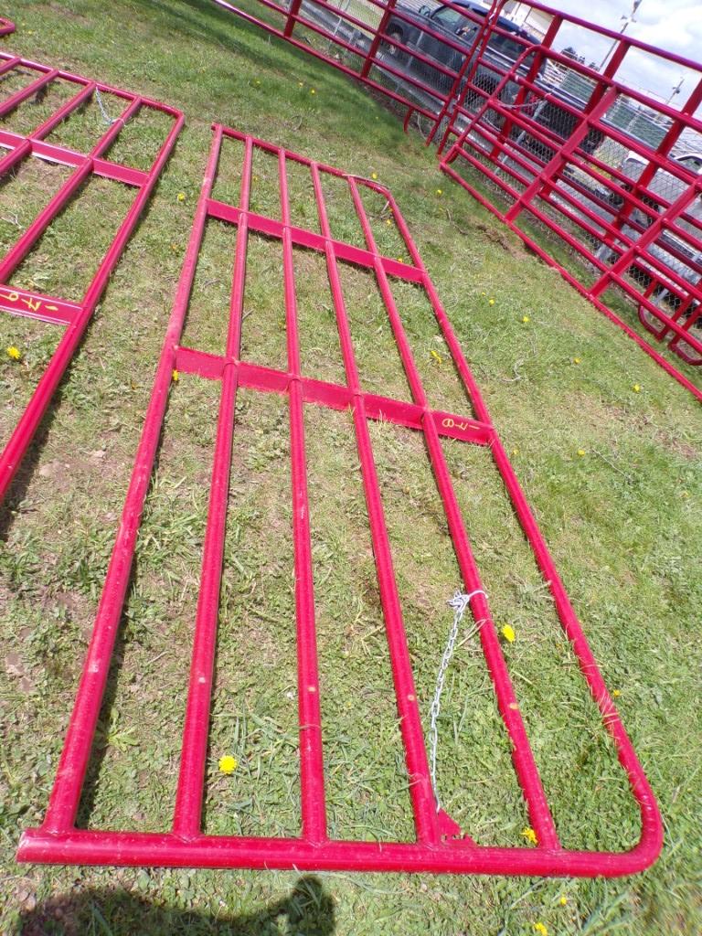 New 14' Red Livestock Gate (5401)