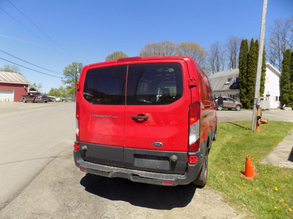 2015 Ford T350 Cargo Van, Base, Red, 199,644 Mi, Vin# 1FTSW2ZMXFKB26985 - O