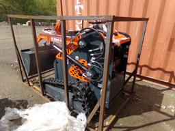 New Orange Gas AGT YSRT14 Mini Skid Loader with 40'' Bucket
