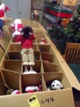 (3) Boxes of The Byers Choice Dolls ''The Carolers'', (33) Dolls Total, Xma