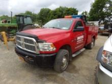 2012 Ram 2500 HD Service Truck, Red, 4 WD, Auto, 5.7 Hemi, 140,111 Miles, T