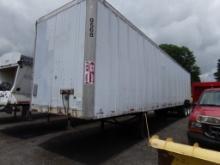 48' Wabash Box Trailer, Barn Doors, 1996 Model Year, No VIN # on Tag - NO T