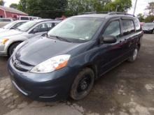 2006 Toyota Sienna LE, Blue, 129,454 Miles, VIN#: 5TDZA23C16S412956, ABS LI