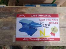 Greatbear 200 LB Cast Iron Anvil