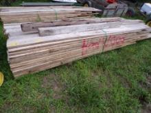 Bundle Of Hardwood, Rough-Cut, Assorted Lengths & Widths, 1''