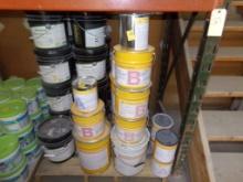 Pallet Of Assorted Buckets Of Chemicals, Saka Floor 316N, XL Brands, Dyna-S