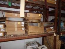 (13) Boxes of Vinyl Toe/Baseboard, Assort. Colors, Small Amount of Red Carp