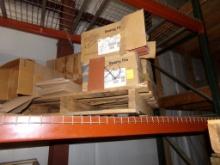 (15) Boxes Of Assorted Tile, 3 7/8 x8x8 1/2 Red And 8x8 Tan, SOLD AS A LOT