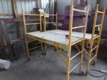 Werner, Bakers Scaffold, On Casters (Warehouse Back Room)