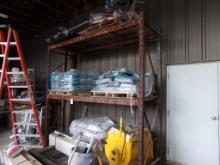 (1) Section Of Pallet Racking, 10' Tall, 10' Long, 3' Deep, w/Wire Mesh She
