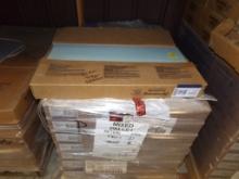 Pallet With (22) Boxes of Lt Blue 12'' X 24'' Vinyl Flooring, 44SF Per Box,