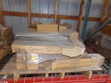 Pallet Of Mixed Ceramic Tile, Assorted Dimensions and Colors, Sold as a Lot