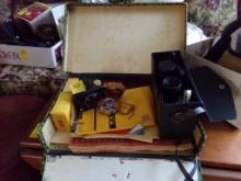 Vintage Kodak Photo Paper, Blotter, Bronie, Bushnell Binoculars and Tiny Ja