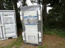 New Bastone Mobile Toilet w/Toilet, Sink, Light, Fork Pockets And Top Shack