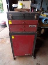 2 Piece Tool Locker/Tool Box with 3 Drawers and Bottom Cabinet and a 30 Dra