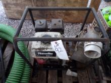 Homelite HCP630 Centrifugal Pump, Honda 5.5hp Engine, 3'', NEEDS WORK-NOT R