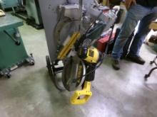 DeWalt 12'' Compound Miter Saw Mounted on Ridgid Miter Saw Utility Vehicle