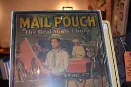 1930'S MAIL POUCH TOBACCO ADVERTISING POSTER,