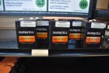 (6) DURACELL SEALED BATTERIES, DURA6-5F